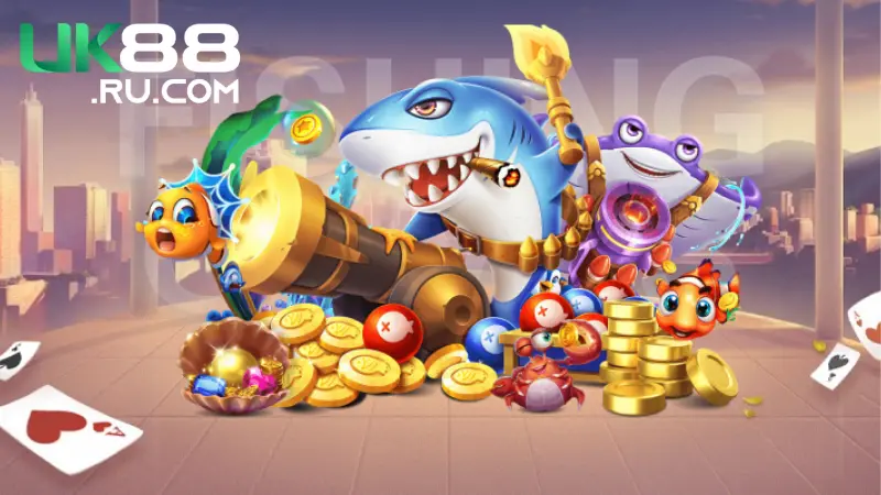 Bắn cá đổi thưởng trực tuyến trên UK88